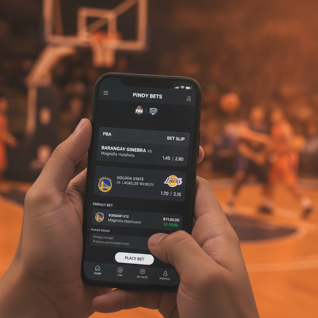 Illustration: How to Bet on PBA and NBA Games on JD Wild (First-Time Guide)